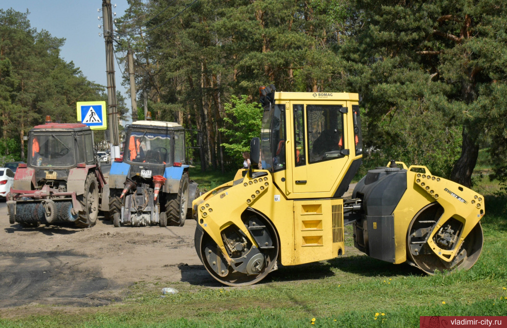 Объем ремонта городских дорог во Владимире будет увеличен