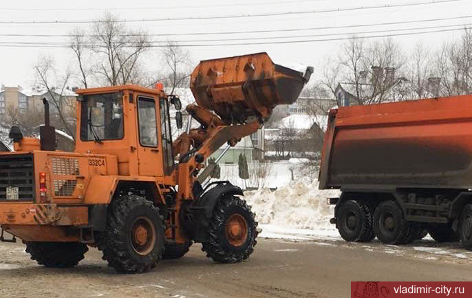 Работники муниципального «ЦУГД» вывезли из города более 2 тыс. кубов снега