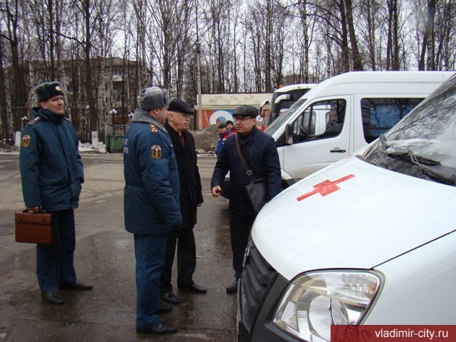 Во Владимире состоялась проверка готовности сил и средств муниципального звена РСЧС к половодью