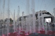 День города завершился премьерой «умного фонтана», рок-концертом и салютом