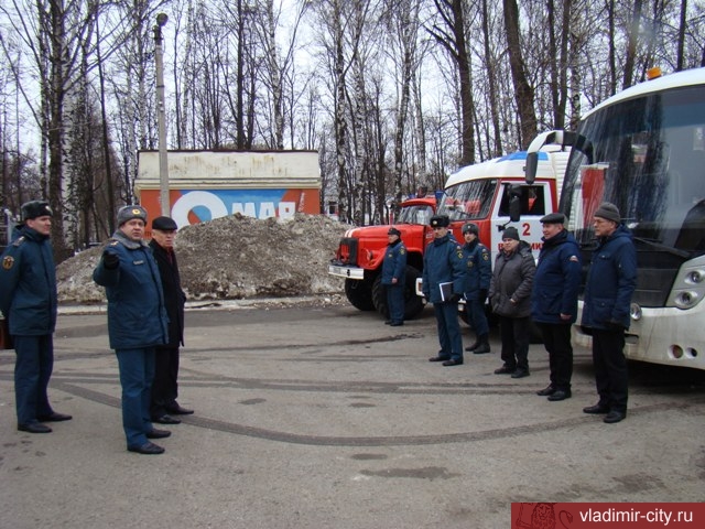 Во Владимире состоялась проверка готовности сил и средств муниципального звена РСЧС к половодью