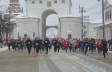 В «Забеге Дедов Морозов» участвовало около 500 владимирцев