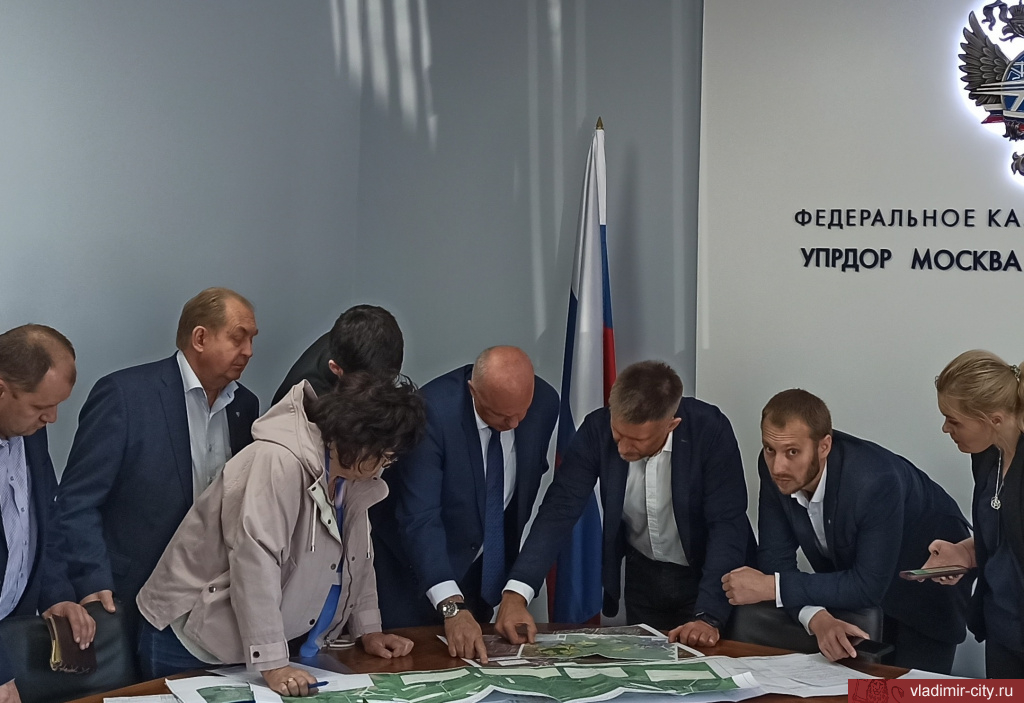 Андрей Шохин отметил позитивное партнерство мэрии Владимира и руководства автодороги М-7