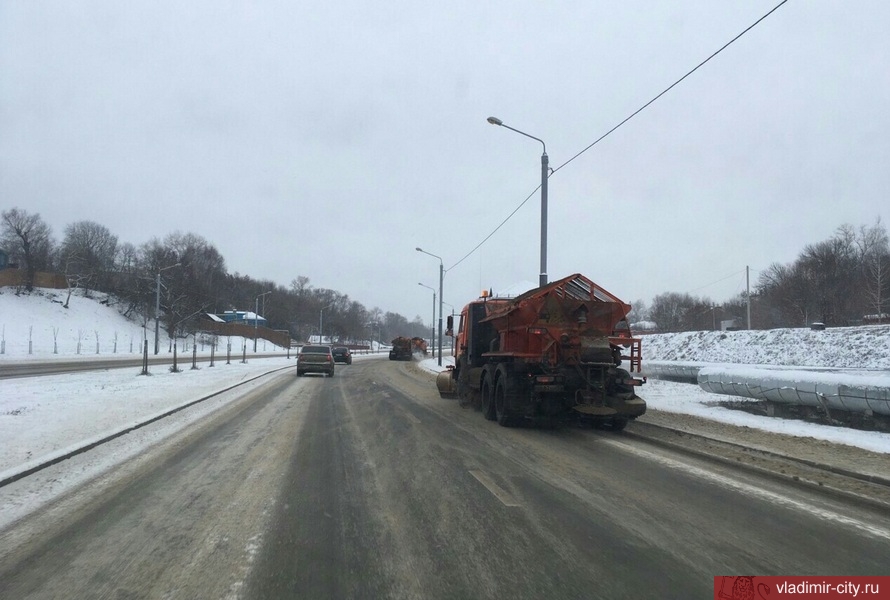 Во Владимире начался сезон зимней уборки 