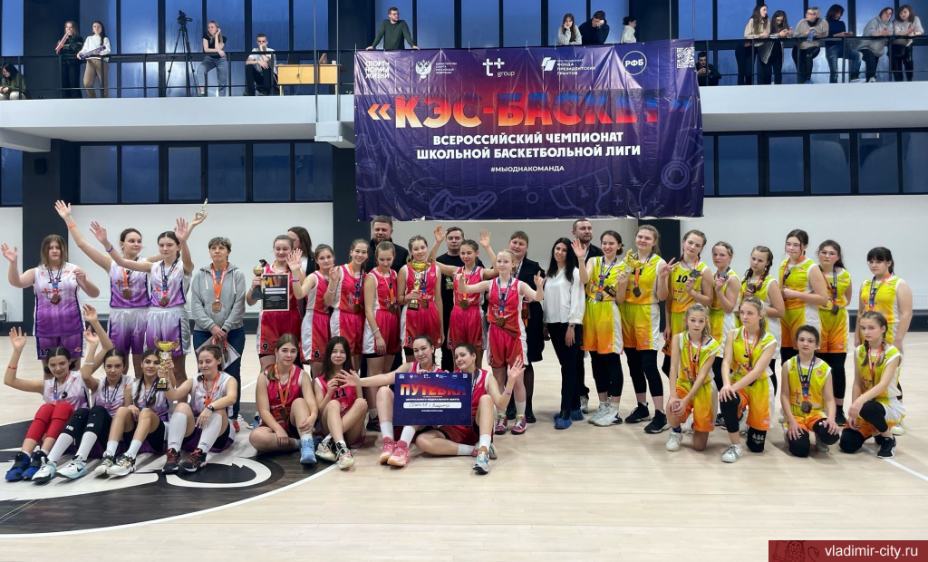 Юные баскетболисты Владимира выиграли региональный финал «КЭС-Баскета»
