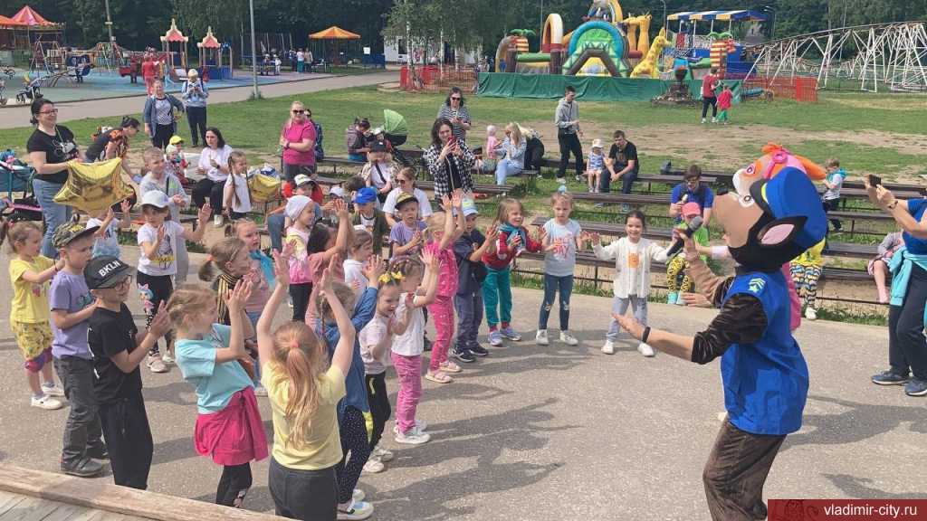 Владимирские дошкольники приняли участие в велопробеге «Здоровый ребенок - здоровая нация»