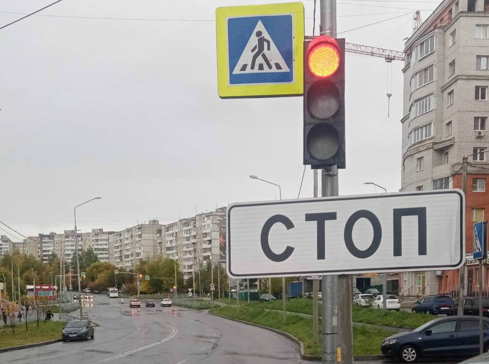 Во Владимире идет ремонт и замена дорожных знаков