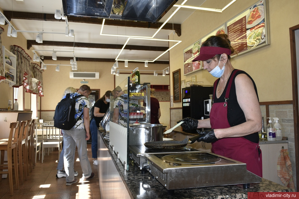 Муниципальное кафе «Блинчики» на Спасском холме обновляет ассортимент