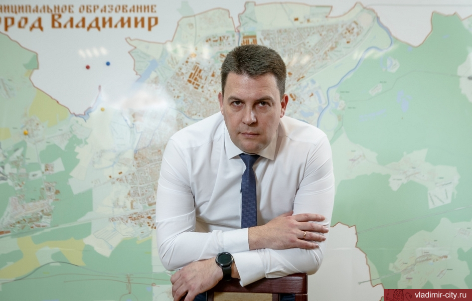 30 мая глава города Владимира Дмитрий Наумов ответит на вопросы СМИ