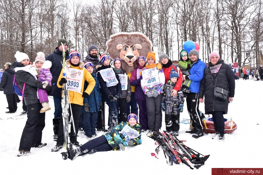 Во Владимире на «Лыжню России-2019» вышли 11 тысяч горожан