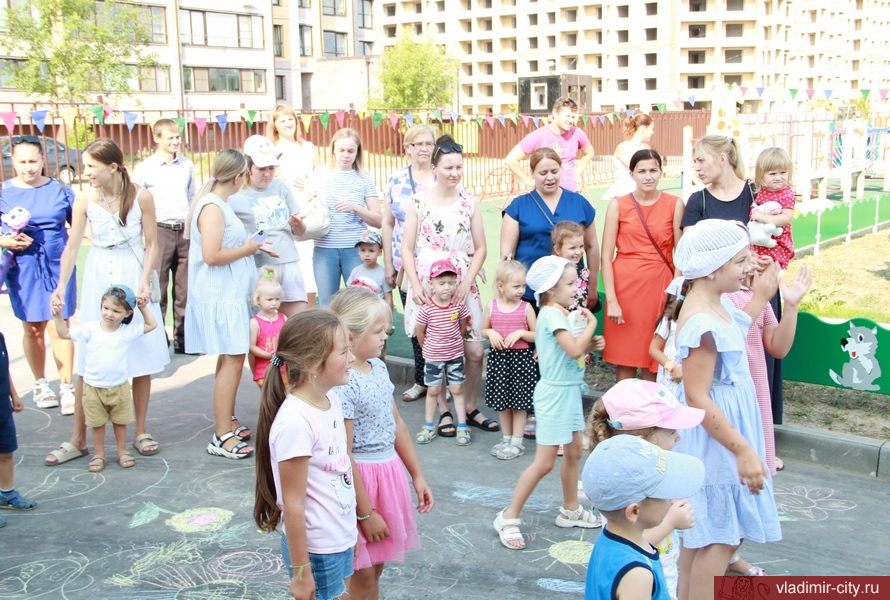 В День города Владимира в мкр. Коммунар открылся новый детский сад