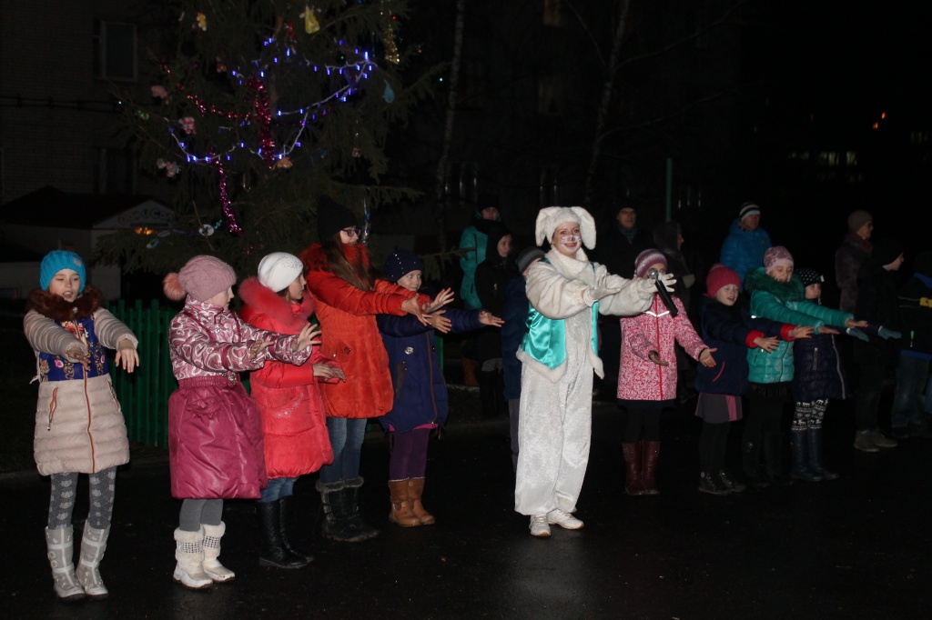 «Весёлое Новогодье» на улице Белоконской