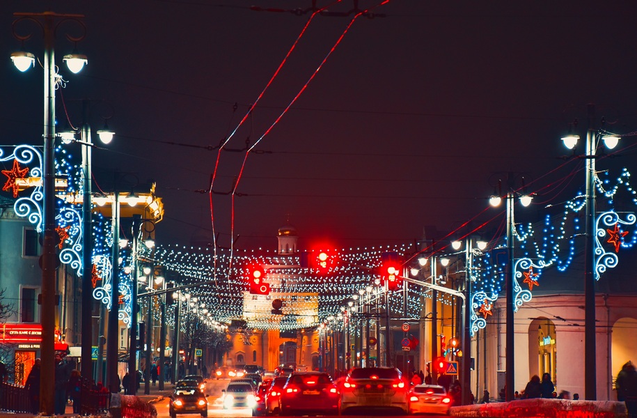 Во Владимире отметили авторов лучшего новогоднего оформления города